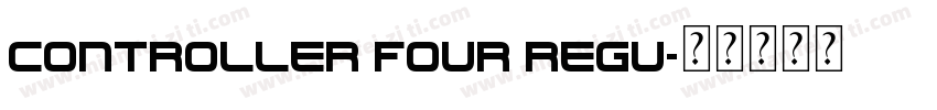 Controller Four Regu字体转换